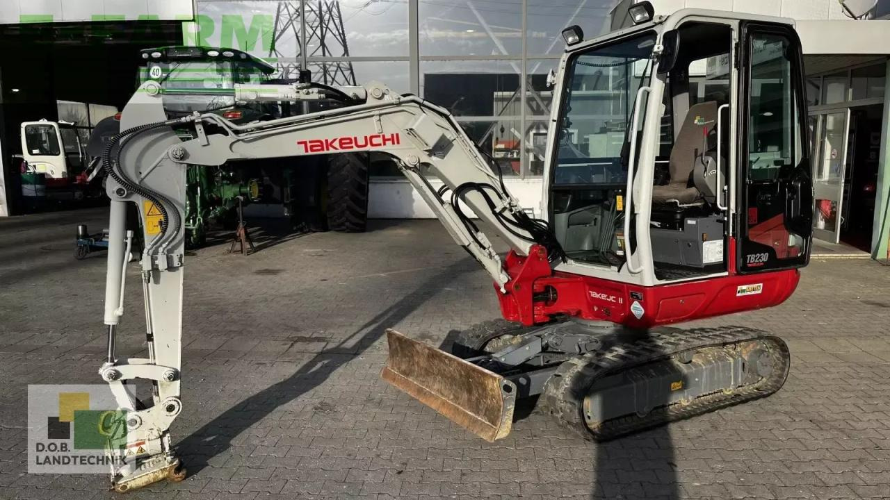 Takeuchi tb 230 - מיני מחפר: תמונה 4 Takeuchi tb 230 - מיני מחפר: תמונה 4