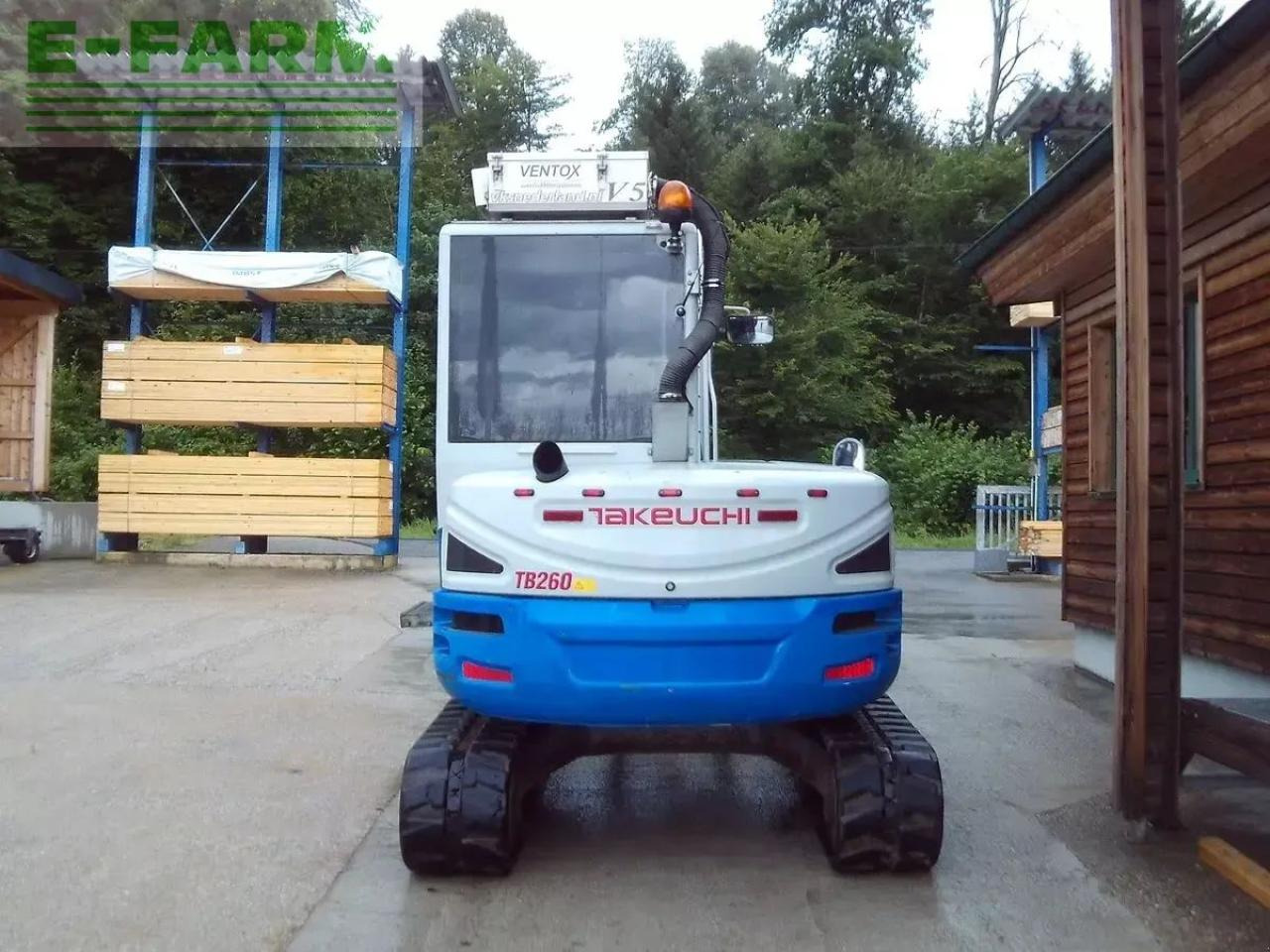 Takeuchi tb 260 ( 5.735kg ) hydr. sw + 3 löffel - מיני מחפר: תמונה 3 Takeuchi tb 260 ( 5.735kg ) hydr. sw + 3 löffel - מיני מחפר: תמונה 3