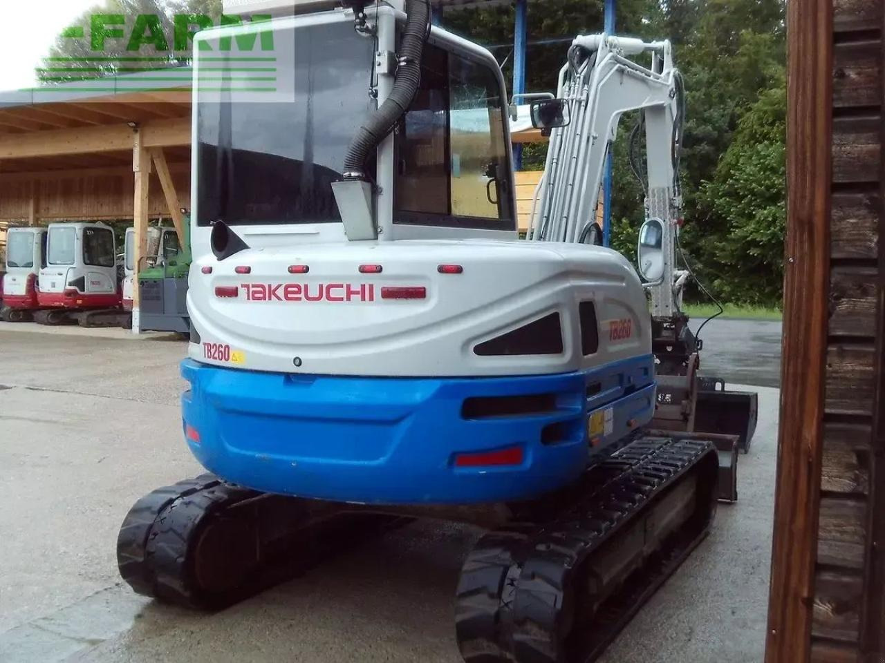 Takeuchi tb 260 ( 5.735kg ) hydr. sw + 3 löffel - מיני מחפר: תמונה 4 Takeuchi tb 260 ( 5.735kg ) hydr. sw + 3 löffel - מיני מחפר: תמונה 4