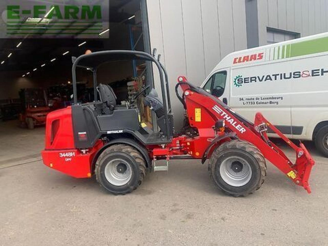 Thaler 3448 h / dpf mit pendelachse 14005 - מיני מחפר: תמונה 2 Thaler 3448 h / dpf mit pendelachse 14005 - מיני מחפר: תמונה 2