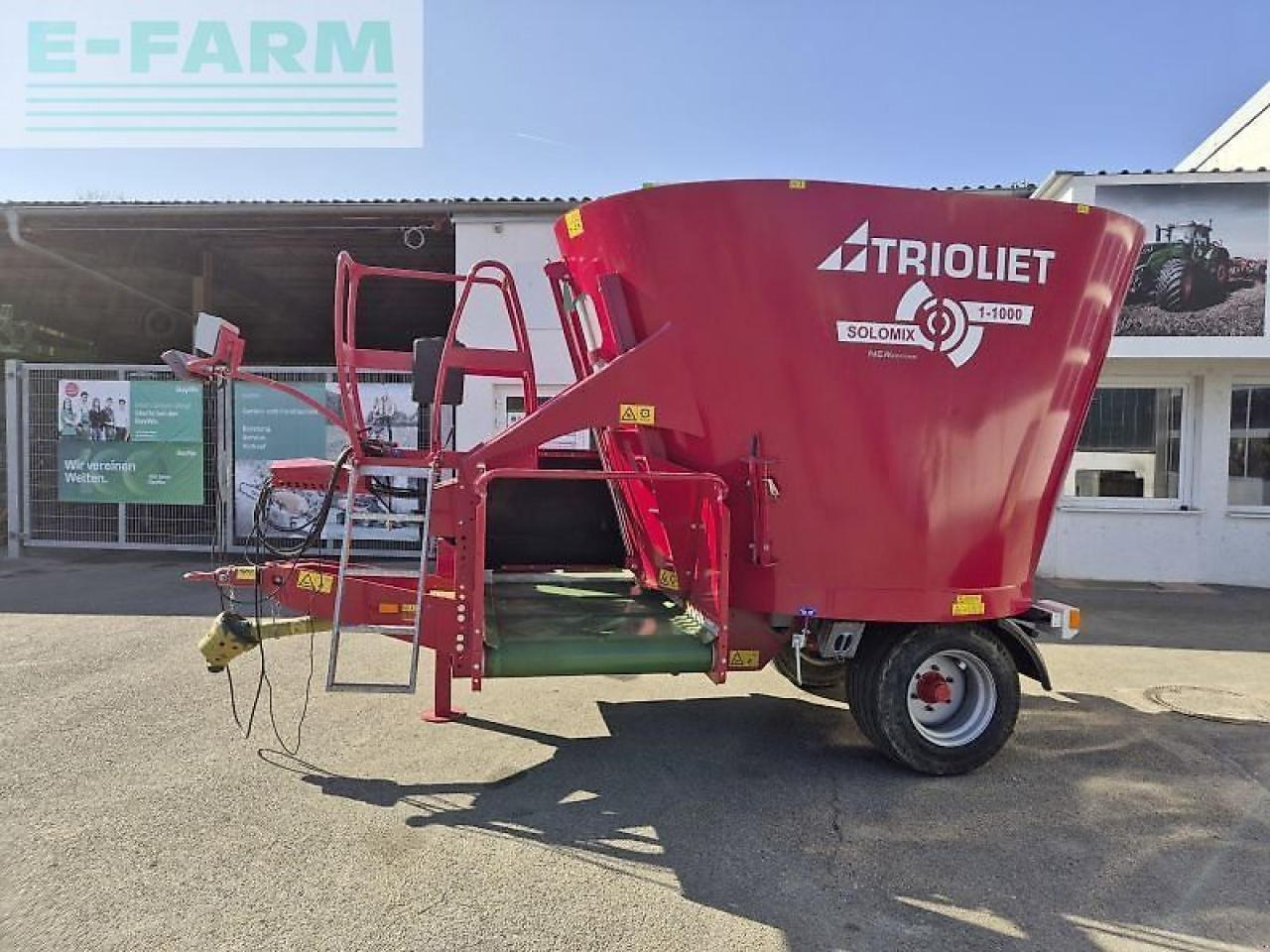 Trioliet solomix 1 1000 vlb - ציוד לבעלי חיים: תמונה 1 Trioliet solomix 1 1000 vlb - ציוד לבעלי חיים: תמונה 1