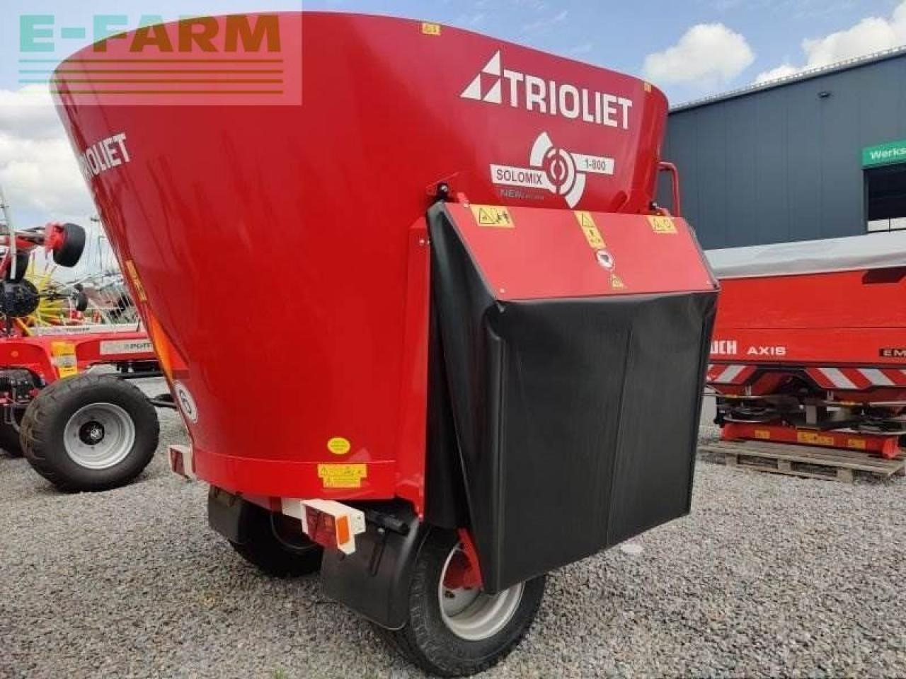 Trioliet solomix 1 800 zk - ציוד לבעלי חיים: תמונה 2 Trioliet solomix 1 800 zk - ציוד לבעלי חיים: תמונה 2