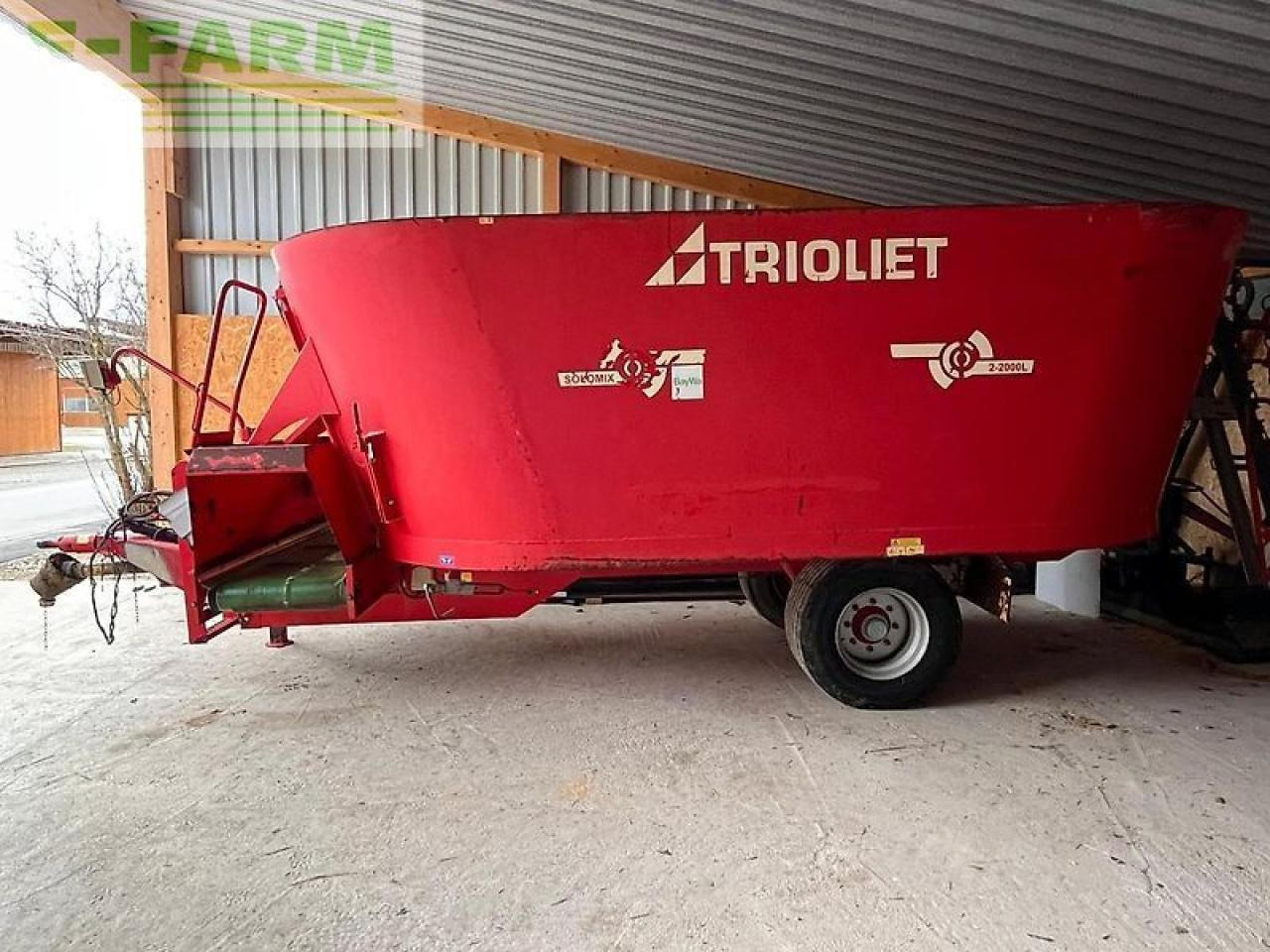 Trioliet solomix 2-2000 l - ציוד לבעלי חיים: תמונה 1 Trioliet solomix 2-2000 l - ציוד לבעלי חיים: תמונה 1