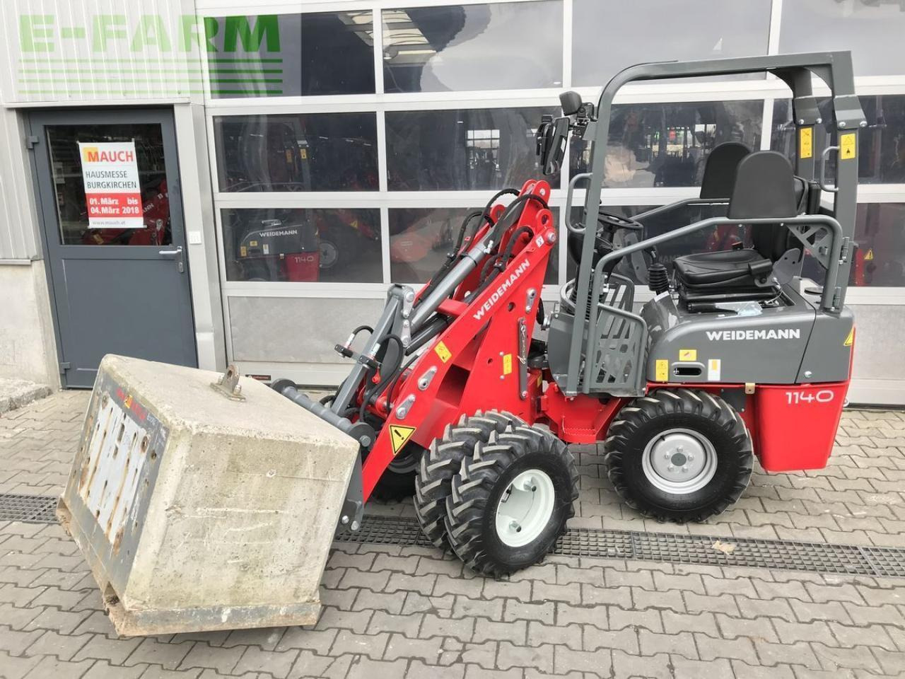 Weidemann 1140 light aktion - מיני מחפר: תמונה 1 Weidemann 1140 light aktion - מיני מחפר: תמונה 1