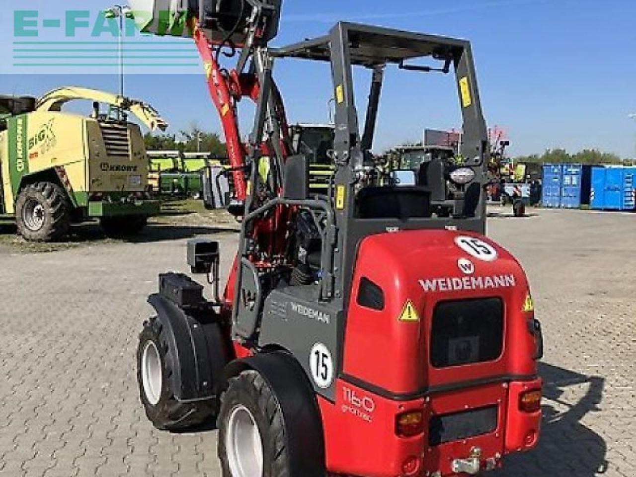 Weidemann 1160 ehoftrac - מיני מחפר: תמונה 2 Weidemann 1160 ehoftrac - מיני מחפר: תמונה 2
