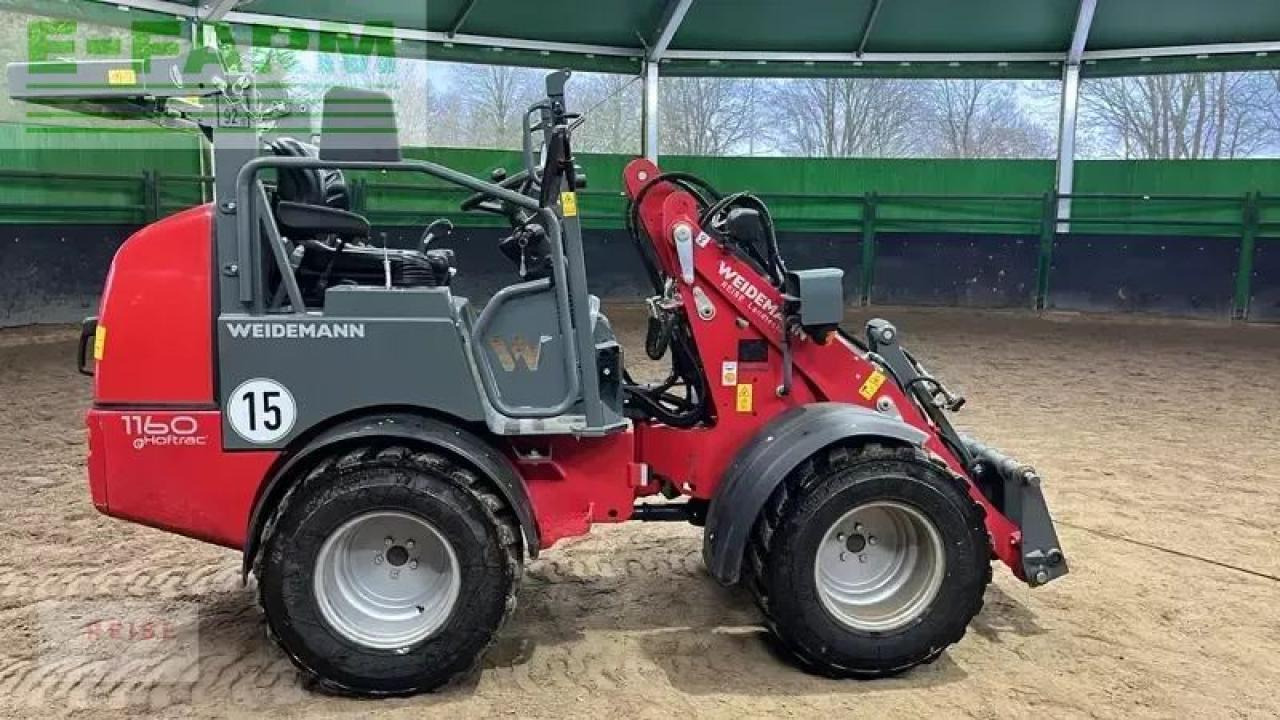 Weidemann 1160e - מעמיס גלגלים: תמונה 3 Weidemann 1160e - מעמיס גלגלים: תמונה 3