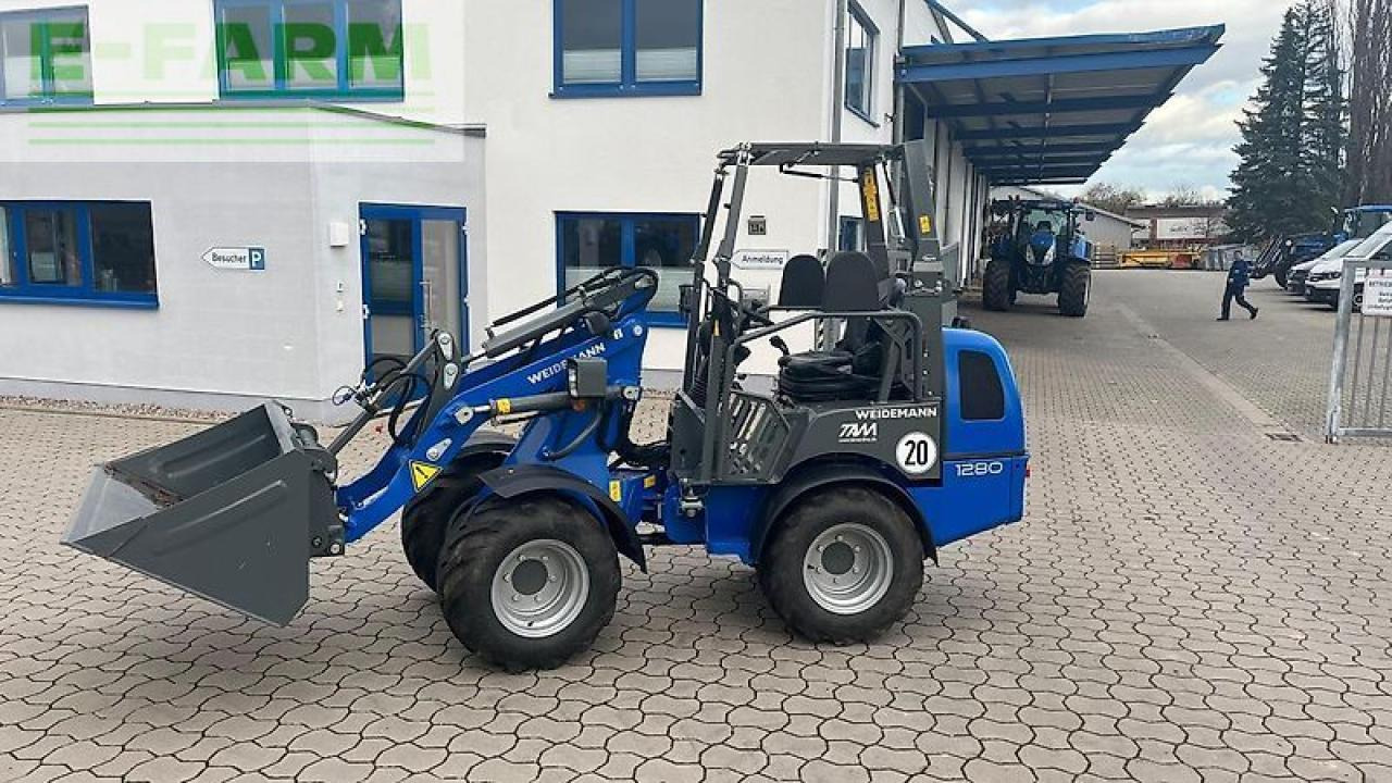 Weidemann 1280 - מיני מחפר: תמונה 1 Weidemann 1280 - מיני מחפר: תמונה 1