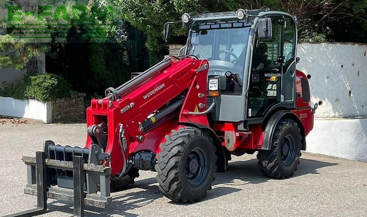 Weidemann 2070 cx80 t - מעמיס גלגלים: תמונה 1 Weidemann 2070 cx80 t - מעמיס גלגלים: תמונה 1