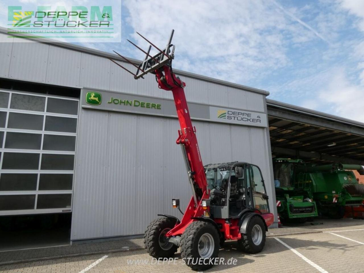 Weidemann 3080 t - מפעיל טלסקופי: תמונה 1 Weidemann 3080 t - מפעיל טלסקופי: תמונה 1