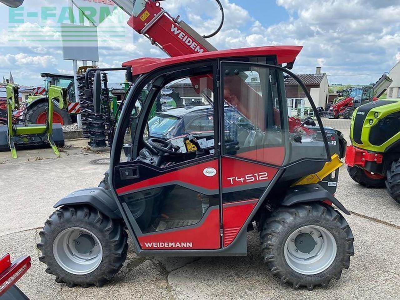 Weidemann 4512 t - מפעיל טלסקופי: תמונה 3 Weidemann 4512 t - מפעיל טלסקופי: תמונה 3