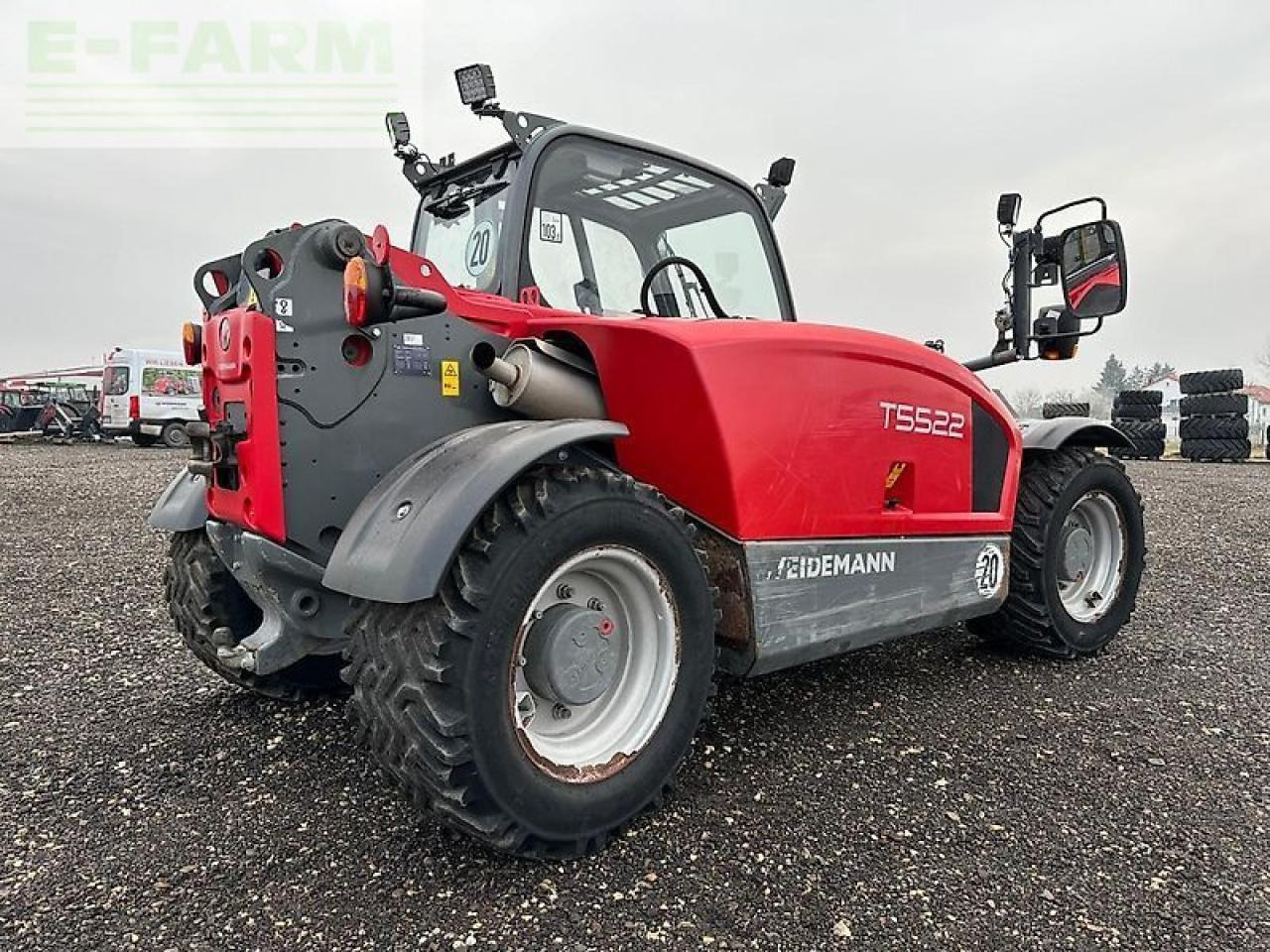 Weidemann t5522 tl48 - מפעיל טלסקופי: תמונה 3 Weidemann t5522 tl48 - מפעיל טלסקופי: תמונה 3