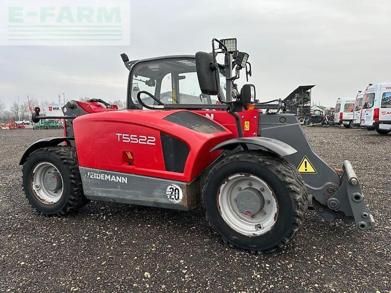 Weidemann t5522 tl48 - מפעיל טלסקופי: תמונה 1 Weidemann t5522 tl48 - מפעיל טלסקופי: תמונה 1