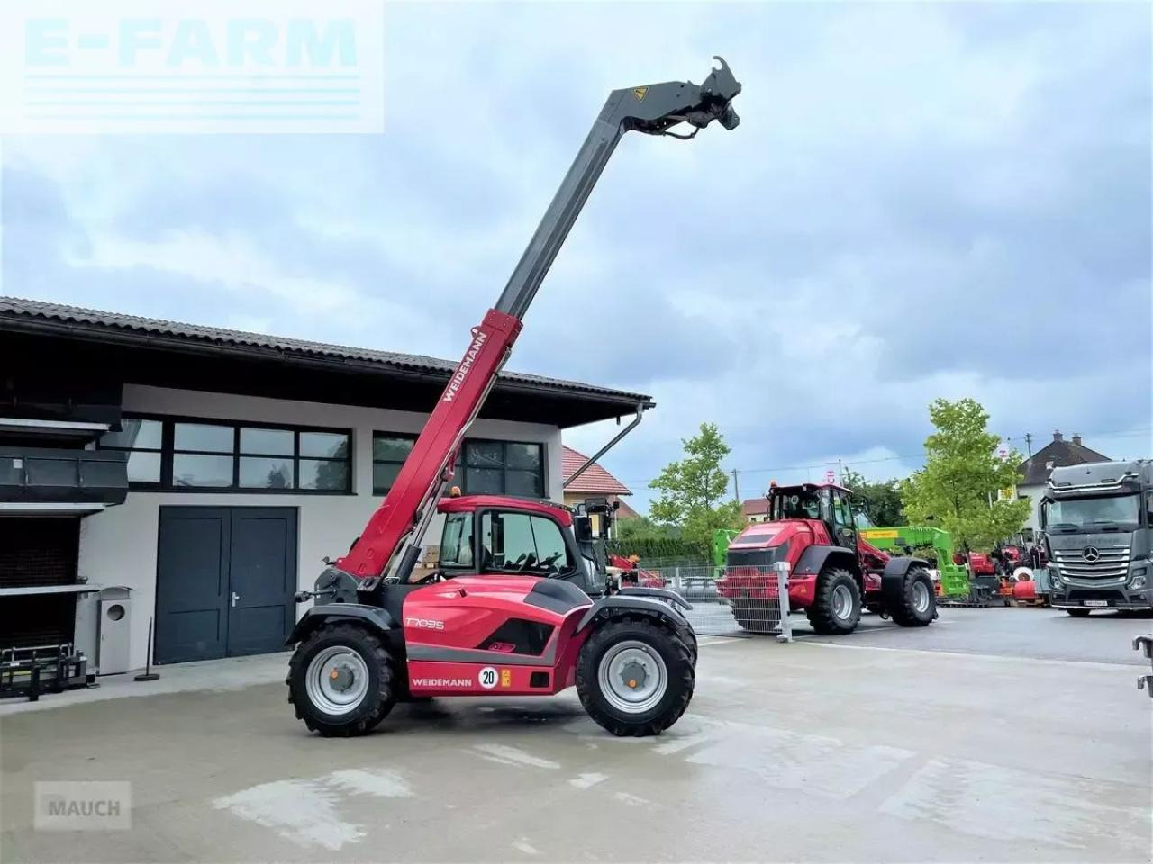 Weidemann t7035 teleskoplader vorführgerät - מפעיל טלסקופי: תמונה 1 Weidemann t7035 teleskoplader vorführgerät - מפעיל טלסקופי: תמונה 1