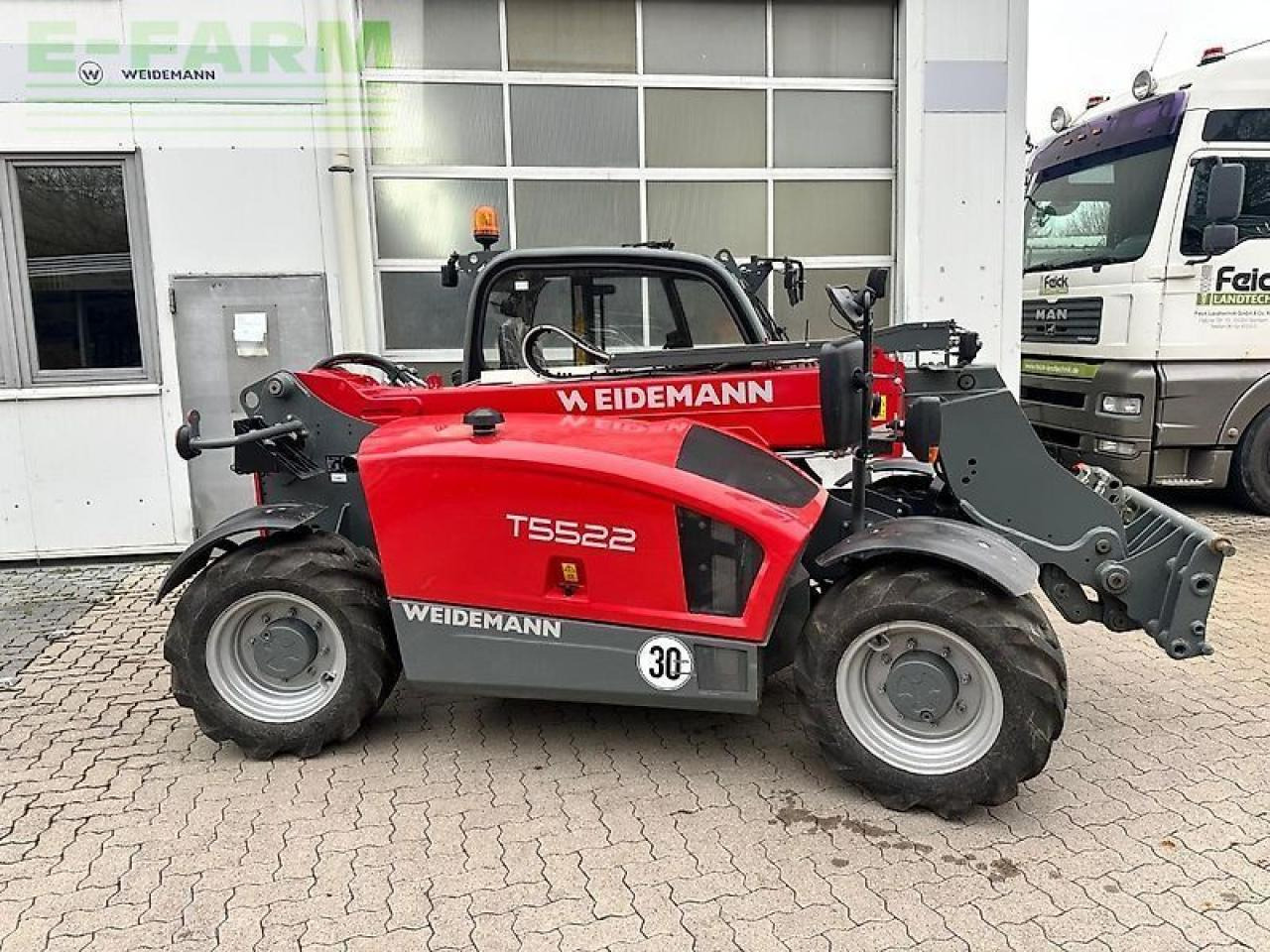 Weidemann teleskoplader t5522 - מפעיל טלסקופי: תמונה 2 Weidemann teleskoplader t5522 - מפעיל טלסקופי: תמונה 2