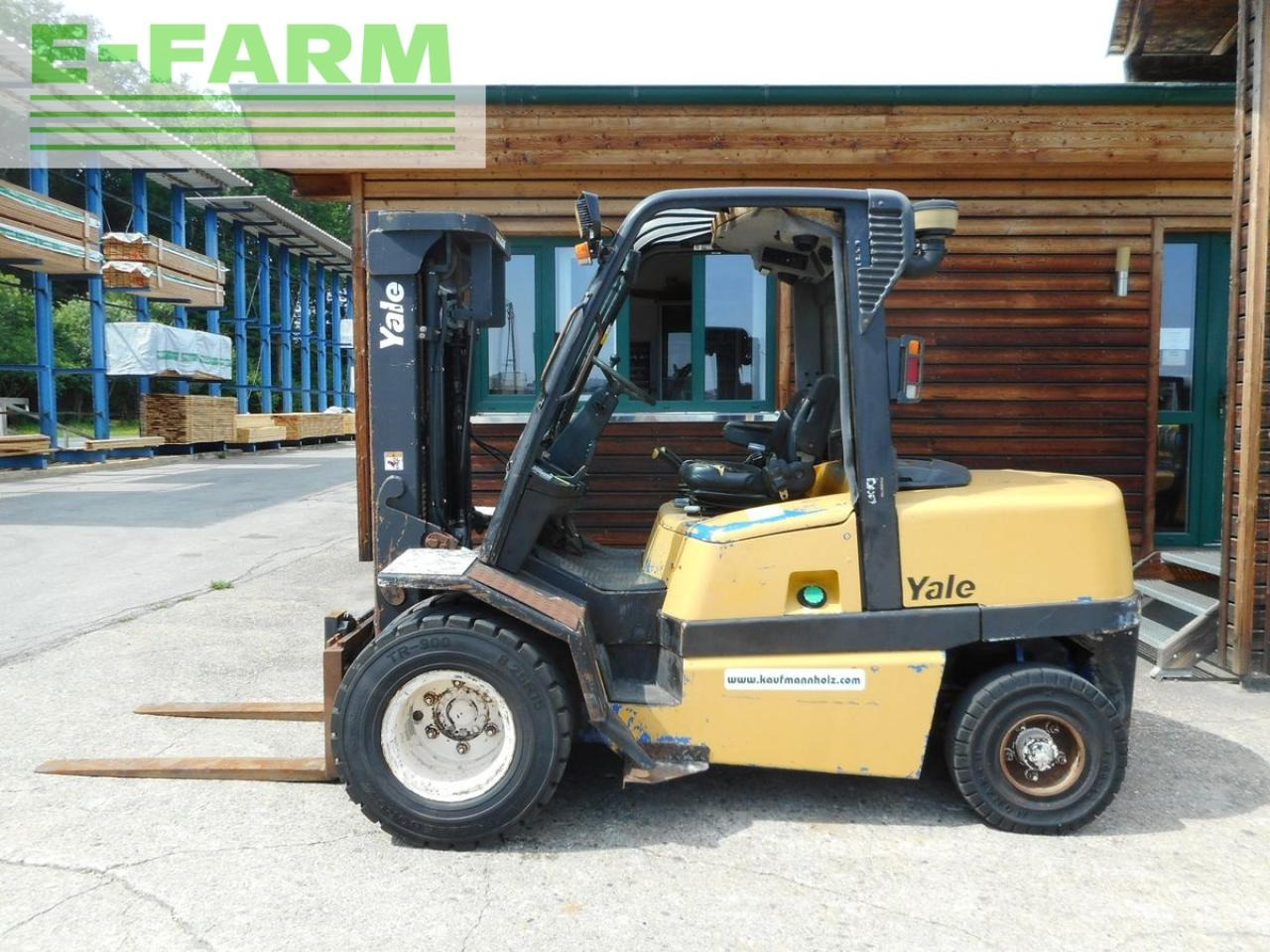 Yale gdp45mj ( triplex 4,3m + ss + zwillingsreifen ) - מלגזה: תמונה 1 Yale gdp45mj ( triplex 4,3m + ss + zwillingsreifen ) - מלגזה: תמונה 1