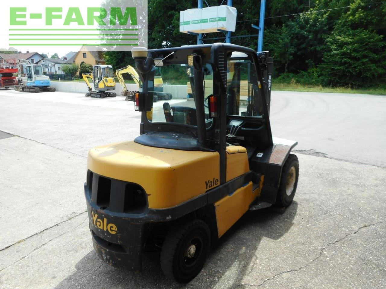 Yale gdp45mj ( triplex 4,3m + ss + zwillingsreifen ) - מלגזה: תמונה 4 Yale gdp45mj ( triplex 4,3m + ss + zwillingsreifen ) - מלגזה: תמונה 4