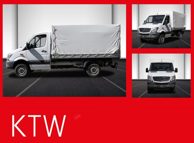 MERCEDES-BENZ Sprinter 316CDI Pritsche,Allrad,Klima... - כלי רכב מסחרי עם וילונות צד: תמונה 1 MERCEDES-BENZ Sprinter 316CDI Pritsche,Allrad,Klima... - כלי רכב מסחרי עם וילונות צד: תמונה 1