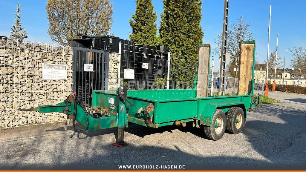 Blomenröhr 2-Achsen Anhänger, Tandem Tieflader für Bagger - קרון נגרר עם מטען נמוך: תמונה 1 Blomenröhr 2-Achsen Anhänger, Tandem Tieflader für Bagger - קרון נגרר עם מטען נמוך: תמונה 1