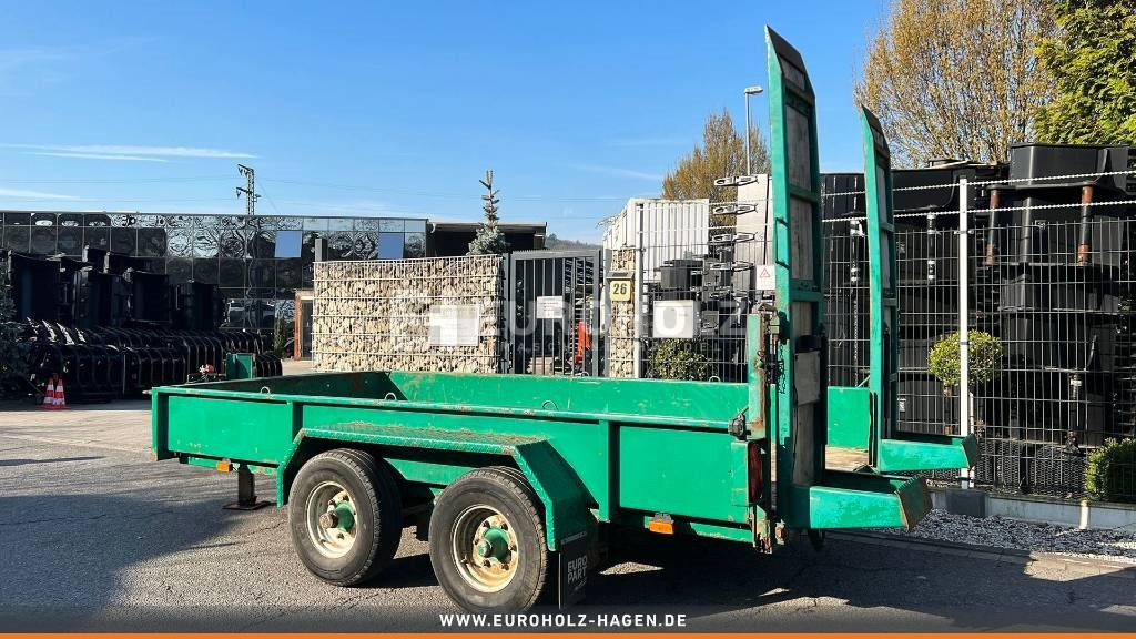 Blomenröhr 2-Achsen Anhänger, Tandem Tieflader für Bagger - קרון נגרר עם מטען נמוך: תמונה 3 Blomenröhr 2-Achsen Anhänger, Tandem Tieflader für Bagger - קרון נגרר עם מטען נמוך: תמונה 3
