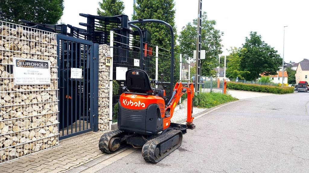 Kubota U 10-3 - מיני מחפר: תמונה 5 Kubota U 10-3 - מיני מחפר: תמונה 5