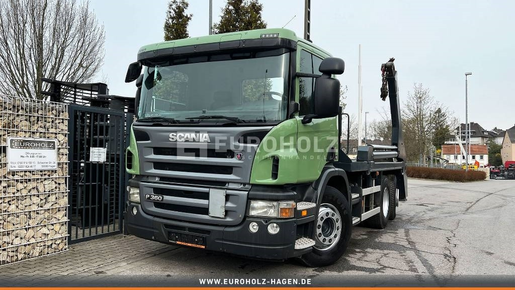 משאית דילוג העמסה Scania P 360 Absetzkipper 6x2 Liftachse, gelenkte Achse: תמונה 8