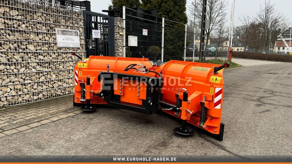 Schneepflug für Radlader Kramer 850 950 8105 - מחרשת שלג עבור מכונה חקלאית: תמונה 4 Schneepflug für Radlader Kramer 850 950 8105 - מחרשת שלג עבור מכונה חקלאית: תמונה 4