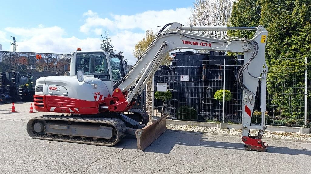 Takeuchi Minibagger TB 290 Schnellwechsler hydraulisch MS08  - מיני מחפר: תמונה 5 Takeuchi Minibagger TB 290 Schnellwechsler hydraulisch MS08  - מיני מחפר: תמונה 5