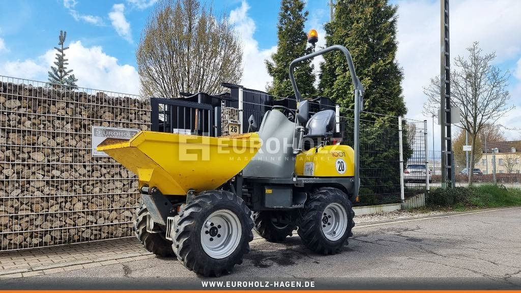מיני מסיר פסולת Wacker 1001 Raddumper, Hochkipper, Diesel, Allrad (4x4): תמונה 7