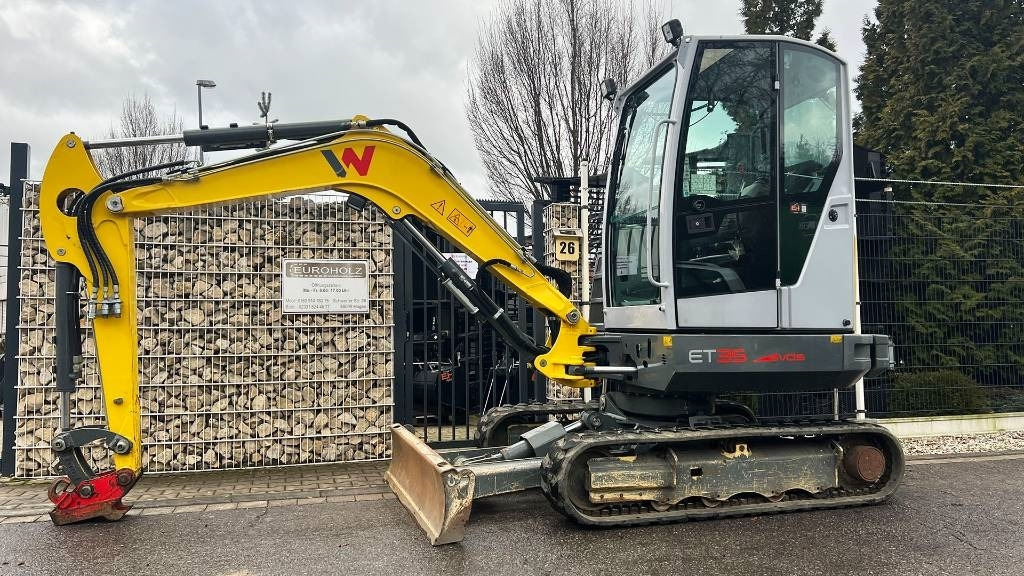 Wacker Neuson ET 35 VDS mit Schnellwechsler MS 03, Knickmatik - מיני מחפר: תמונה 3 Wacker Neuson ET 35 VDS mit Schnellwechsler MS 03, Knickmatik - מיני מחפר: תמונה 3
