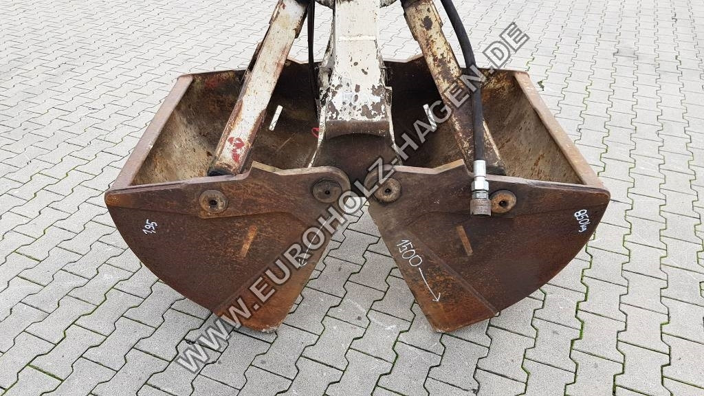 Zweischalengreifer Ø60/120 Schalen 90 cm gebraucht - מכונת אחיזה עבור מכונת בנייה: תמונה 5 Zweischalengreifer Ø60/120 Schalen 90 cm gebraucht - מכונת אחיזה עבור מכונת בנייה: תמונה 5