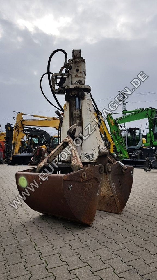 Zweischalengreifer Ø60/120 Schalen 90 cm gebraucht - מכונת אחיזה עבור מכונת בנייה: תמונה 4 Zweischalengreifer Ø60/120 Schalen 90 cm gebraucht - מכונת אחיזה עבור מכונת בנייה: תמונה 4