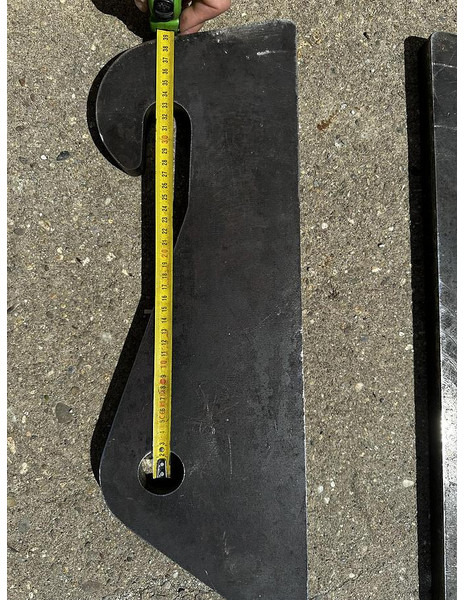 Big Anschweißhaken passend zu Liebherr 506-509 - חלקי חילוף: תמונה 5 Big Anschweißhaken passend zu Liebherr 506-509 - חלקי חילוף: תמונה 5