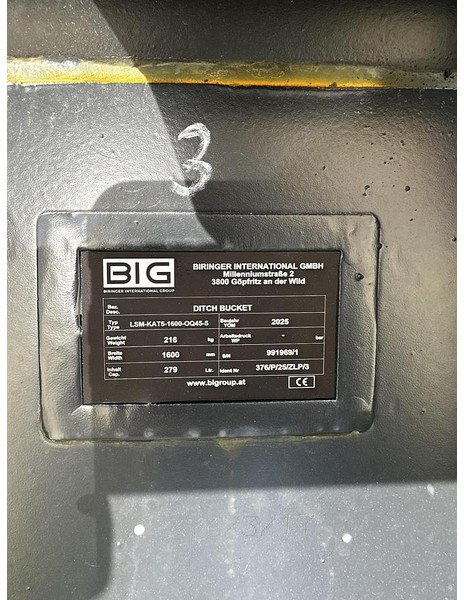 הַחכָּרָה Big Böschungslöffel 160cm mit OQ45-5 Aufnahme Big Böschungslöffel 160cm mit OQ45-5 Aufnahme: תמונה 6 הַחכָּרָה Big Böschungslöffel 160cm mit OQ45-5 Aufnahme Big Böschungslöffel 160cm mit OQ45-5 Aufnahme: תמונה 6