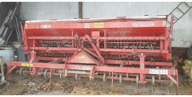 Gaspardo MC400 Säkombination - מקדחת זריעה משולבת: תמונה 1 Gaspardo MC400 Säkombination - מקדחת זריעה משולבת: תמונה 1