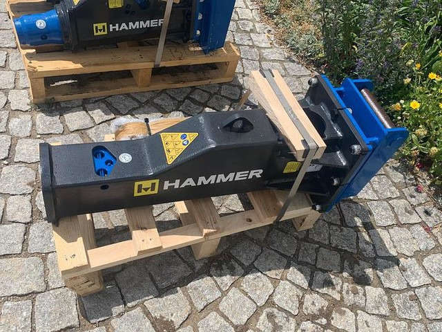 Hammer HM100 Hydraulikhammer mit Lehnhoff MS01 Aufnahme - פטיש הידרולי: תמונה 1 Hammer HM100 Hydraulikhammer mit Lehnhoff MS01 Aufnahme - פטיש הידרולי: תמונה 1