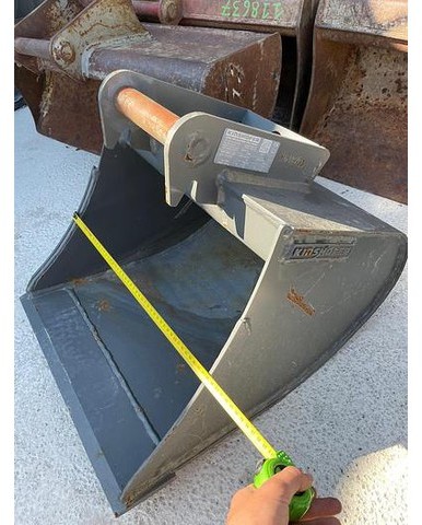 Kinshofer 50 cm Tieflöffel mit Lehnhoff MS01 Aufnahme - דלי מחפר: תמונה 1 Kinshofer 50 cm Tieflöffel mit Lehnhoff MS01 Aufnahme - דלי מחפר: תמונה 1