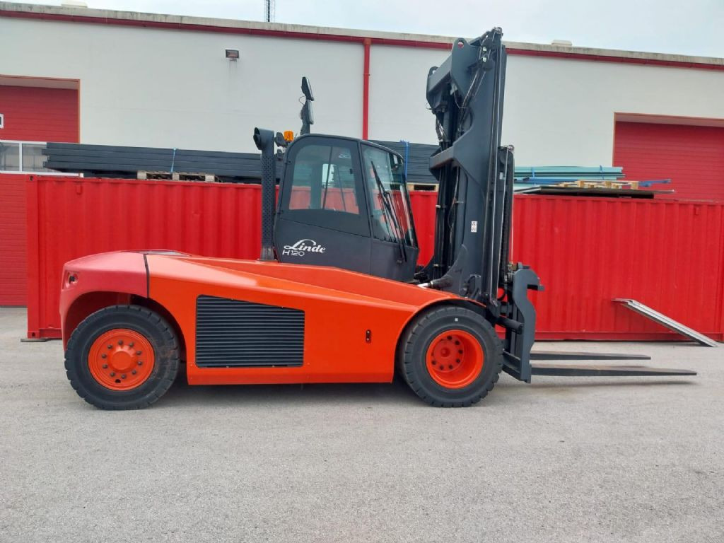 Linde H120 - מלגזת סולר: תמונה 1 Linde H120 - מלגזת סולר: תמונה 1
