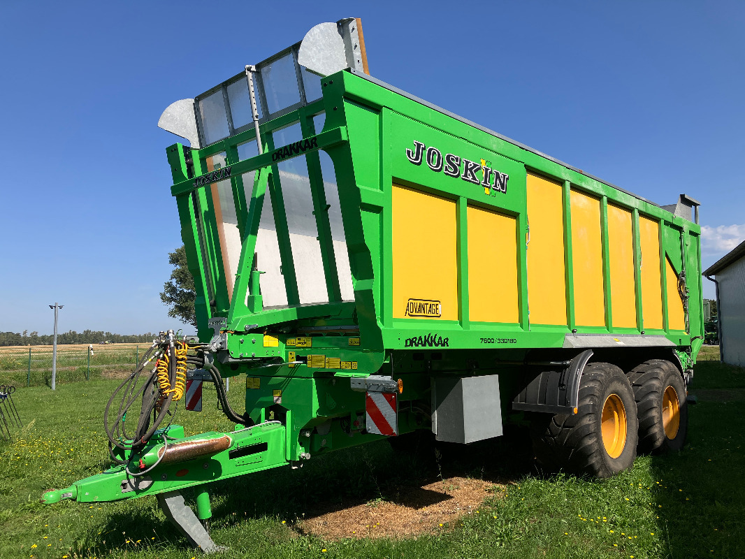 Joskin Drakkar 7600/ 33D 180 - קרון נגרר: תמונה 1 Joskin Drakkar 7600/ 33D 180 - קרון נגרר: תמונה 1