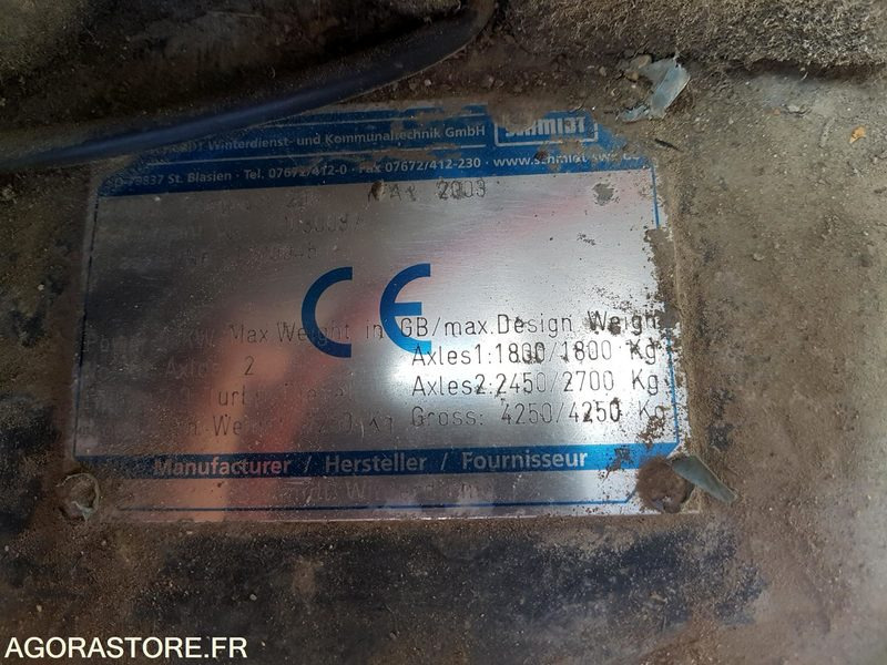 BALAYEUSE SCHMIDT COMPACT 200 - מטאטא כבישים: תמונה 2 BALAYEUSE SCHMIDT COMPACT 200 - מטאטא כבישים: תמונה 2