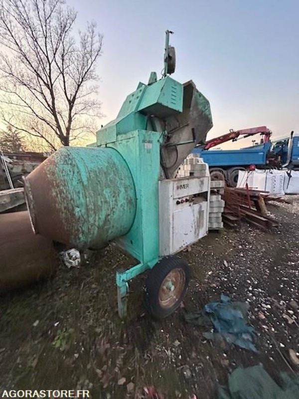 BETONNIERE IMER AVEC CHARGEUR 400 LITRES - מערבל בטון: תמונה 2 BETONNIERE IMER AVEC CHARGEUR 400 LITRES - מערבל בטון: תמונה 2