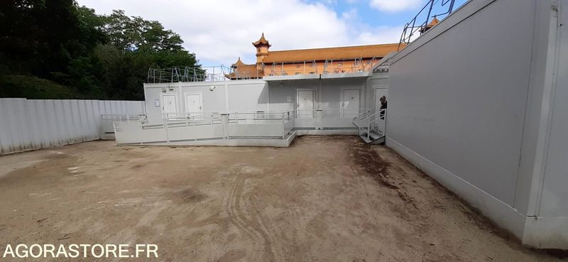 Bâtiment modulaire Cougnaud gris - 148 m2 - 2022 - מכולת בנייה: תמונה 3 Bâtiment modulaire Cougnaud gris - 148 m2 - 2022 - מכולת בנייה: תמונה 3