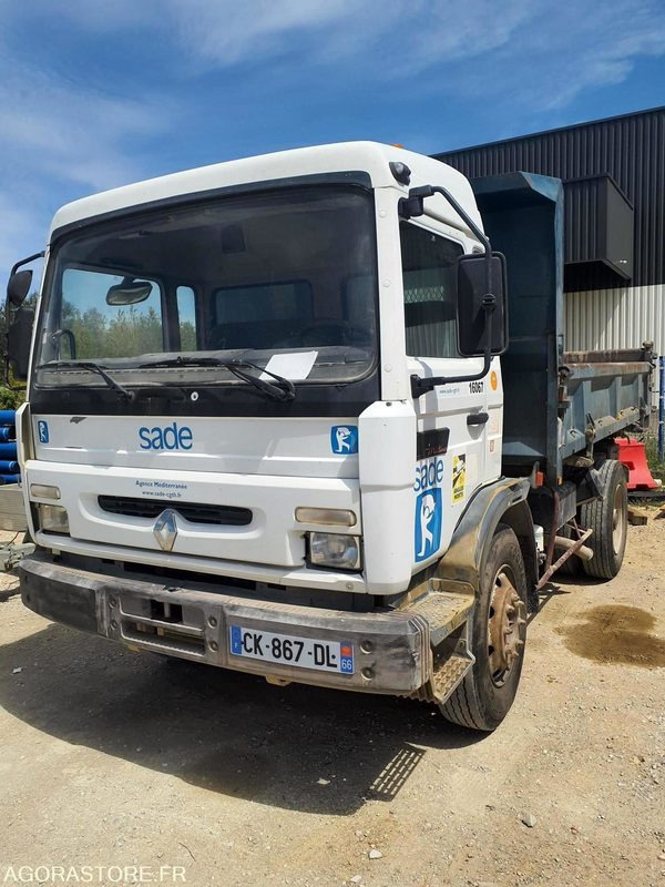 CAMION 4x2 BI- BENNE RENAULT M180 - 1999 / 386 099 KM - משאית: תמונה 1 CAMION 4x2 BI- BENNE RENAULT M180 - 1999 / 386 099 KM - משאית: תמונה 1