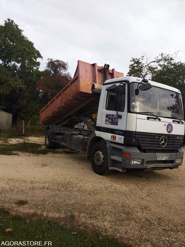 CAMION MERCEDES AMPLIROLL - 2002 - 766 000km - משאית: תמונה 1 CAMION MERCEDES AMPLIROLL - 2002 - 766 000km - משאית: תמונה 1