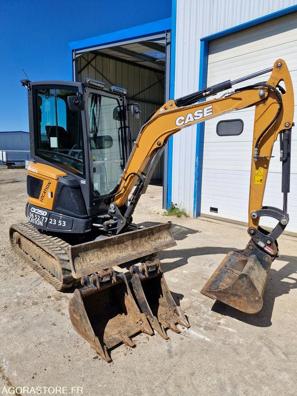 CASE CX25D 2024 300h état neuve - מיני מחפר: תמונה 3 CASE CX25D 2024 300h état neuve - מיני מחפר: תמונה 3