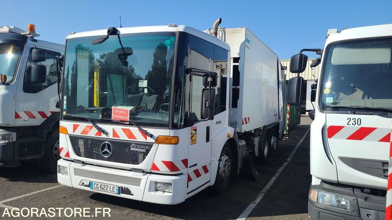 CG 622 LE - MERCEDES ECONIC 2633 - 2013 - 203000KM - משאית אשפה: תמונה 1 CG 622 LE - MERCEDES ECONIC 2633 - 2013 - 203000KM - משאית אשפה: תמונה 1