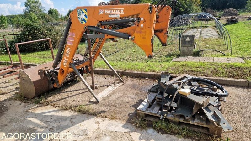 CHARGEUR MAILLEUX MX 100 - טרקטור חקלאי: תמונה 2 CHARGEUR MAILLEUX MX 100 - טרקטור חקלאי: תמונה 2