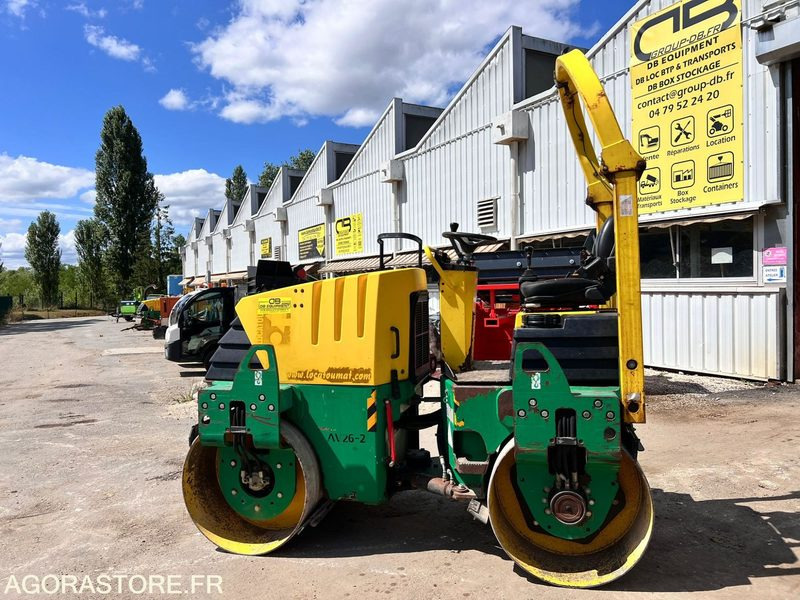 COMPACTEUR AMMANN AV26-2 ROULEAU TANDEM VIBRANT ARTICULÉ - ANNÉE 2008 - 1765 H - רולר: תמונה 3 COMPACTEUR AMMANN AV26-2 ROULEAU TANDEM VIBRANT ARTICULÉ - ANNÉE 2008 - 1765 H - רולר: תמונה 3