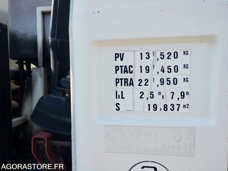 Camion 19t Hydrocureur Renault G300 Maxter 142142km – équipement Huwer - משאית ואקום: תמונה 4 Camion 19t Hydrocureur Renault G300 Maxter 142142km – équipement Huwer - משאית ואקום: תמונה 4