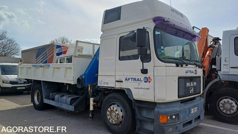 Camion-grue Benne MAN 1996/3718 - מזהיר, משאית מנוף: תמונה 3 Camion-grue Benne MAN 1996/3718 - מזהיר, משאית מנוף: תמונה 3