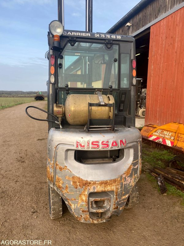 Chariot élévateur GAZ NISSAN 1.8T - מלגזת LPG: תמונה 5 Chariot élévateur GAZ NISSAN 1.8T - מלגזת LPG: תמונה 5